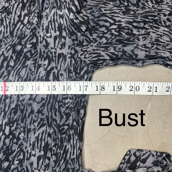 Rails Beatrice Dress - Black Leopard Print Sz Sm - Picture 7 of 11